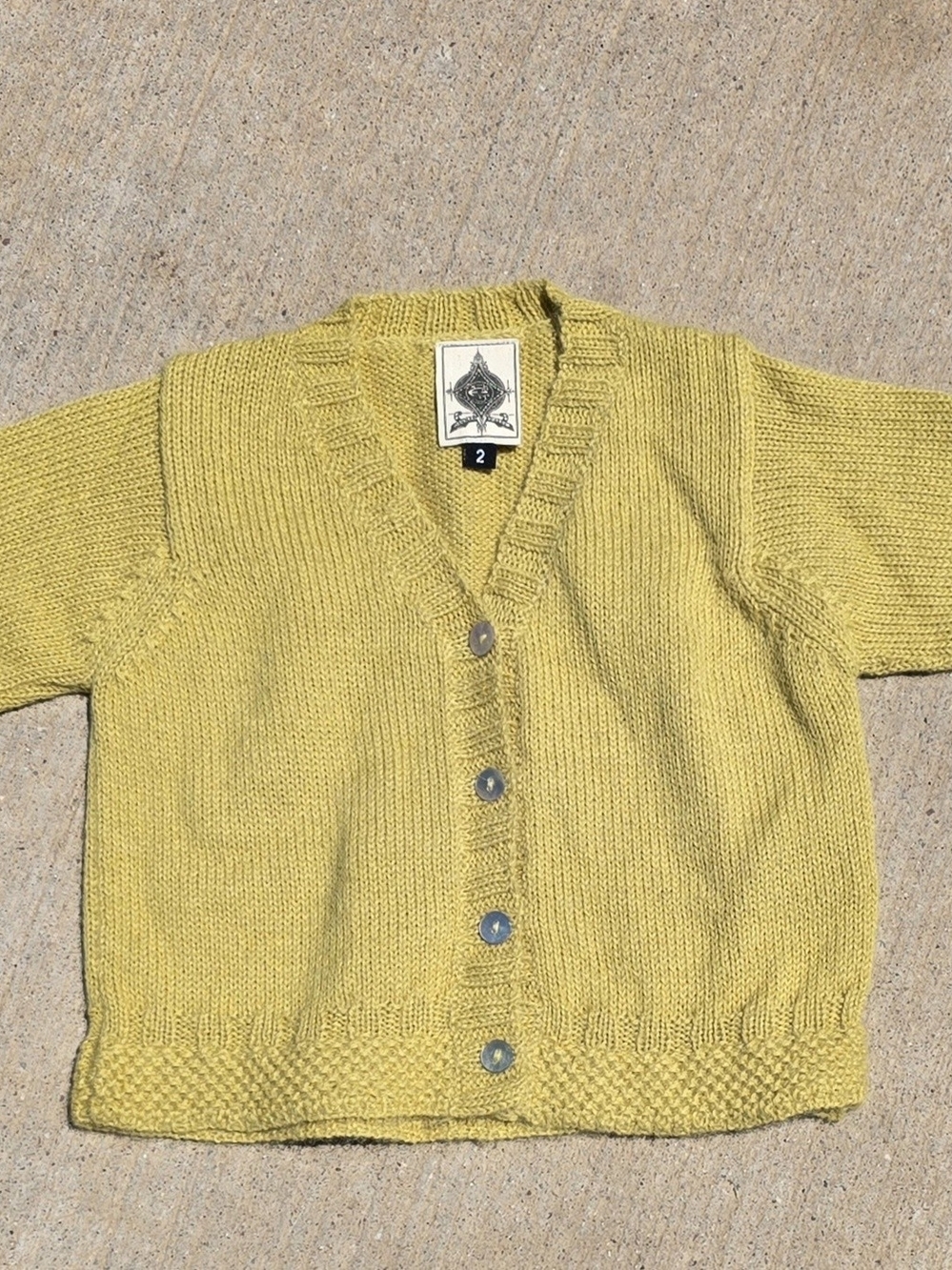100% Alpaca Luxury Cardigan - Size 2